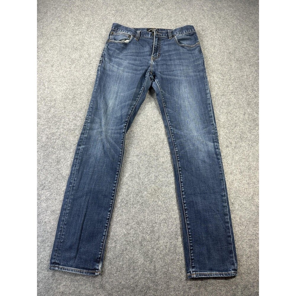 J.Crew Mercantile Jeans Mens 29x32 Blue Medium Wash Slim Stretch Denim Casual
